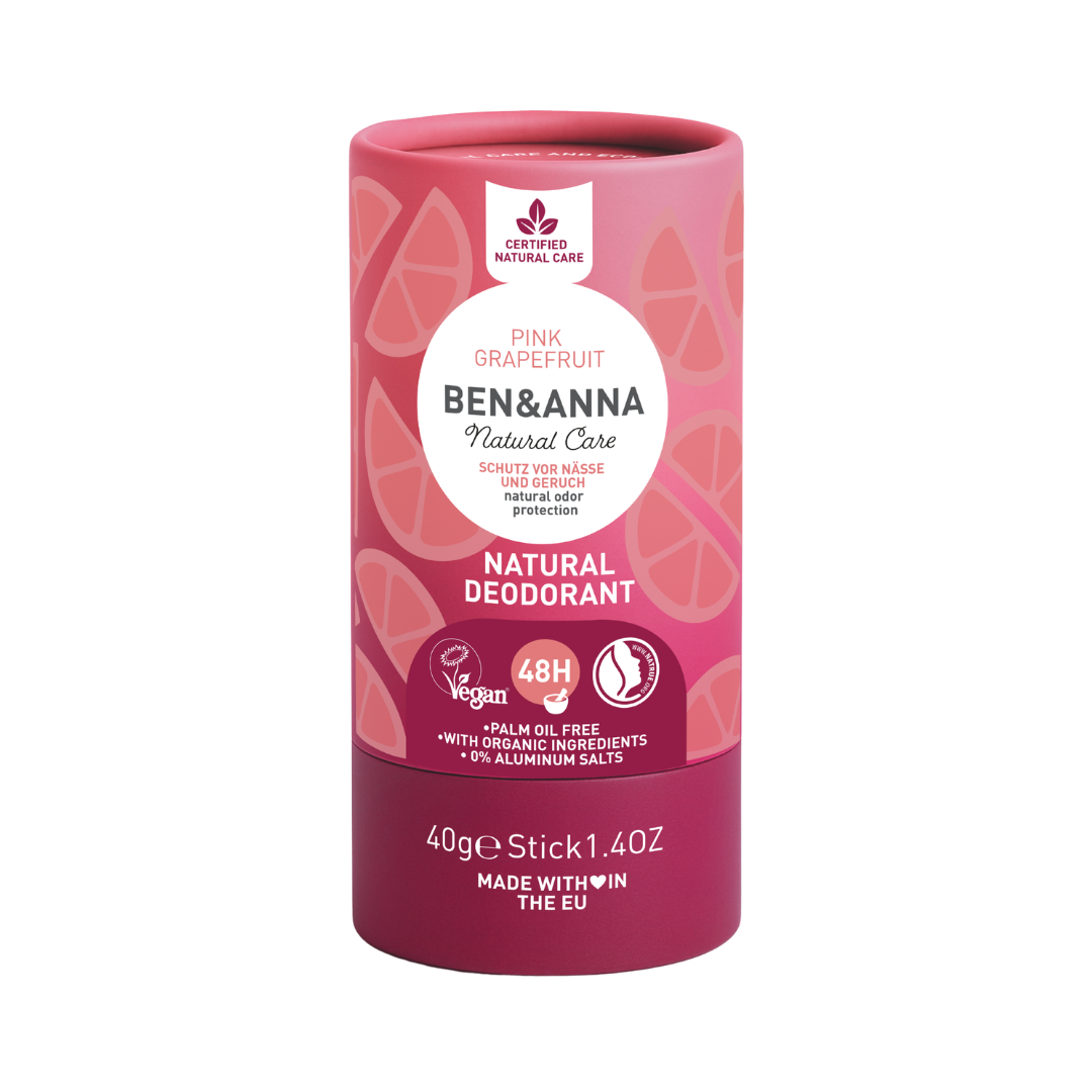 BEN&ANNA Deodorant PINK GRAPEFRUIT, 40 g