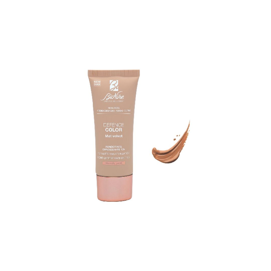 BioNike DEFENCE COLOR MAT VELVET 12h - Zmatňujúci make-up s OF15, 30 ml