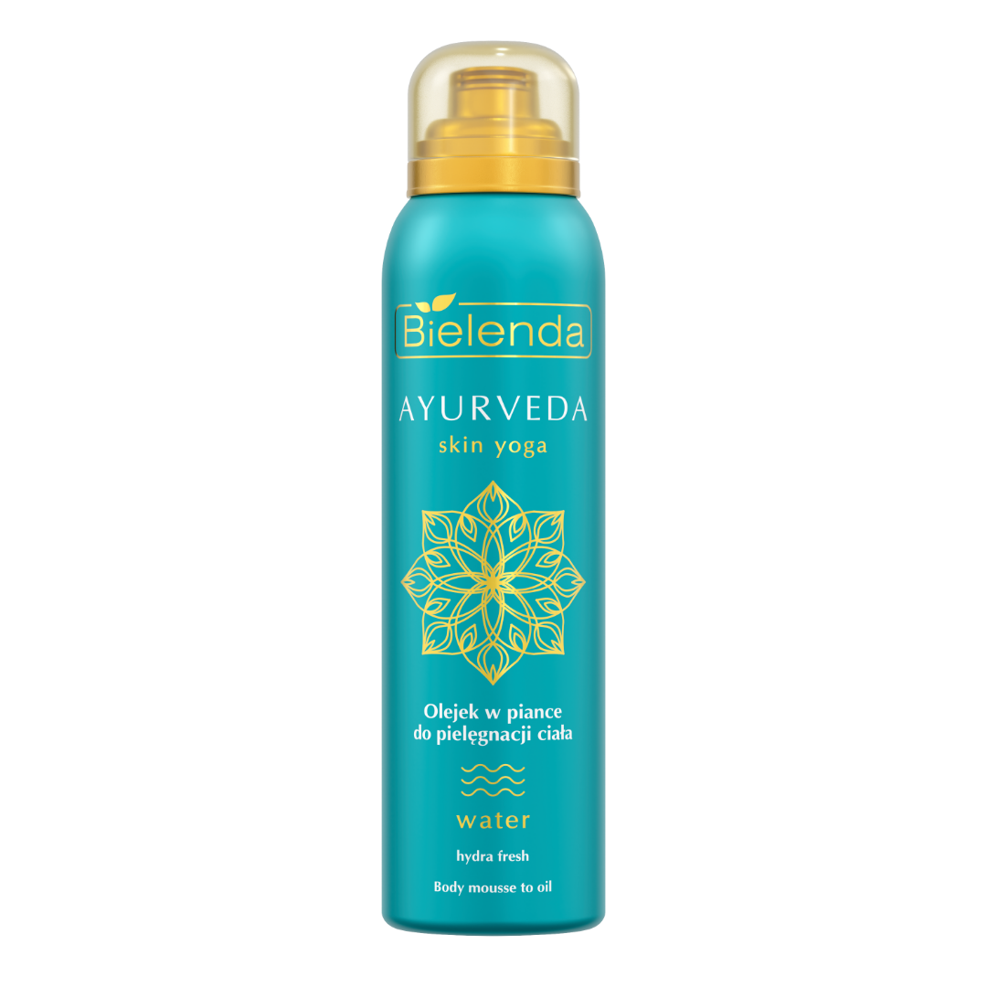 Bielenda AYURVEDA SKIN YOGA Telová olejová pena po kúpeli, bergamot, citrón, pomaranč, 150 ml