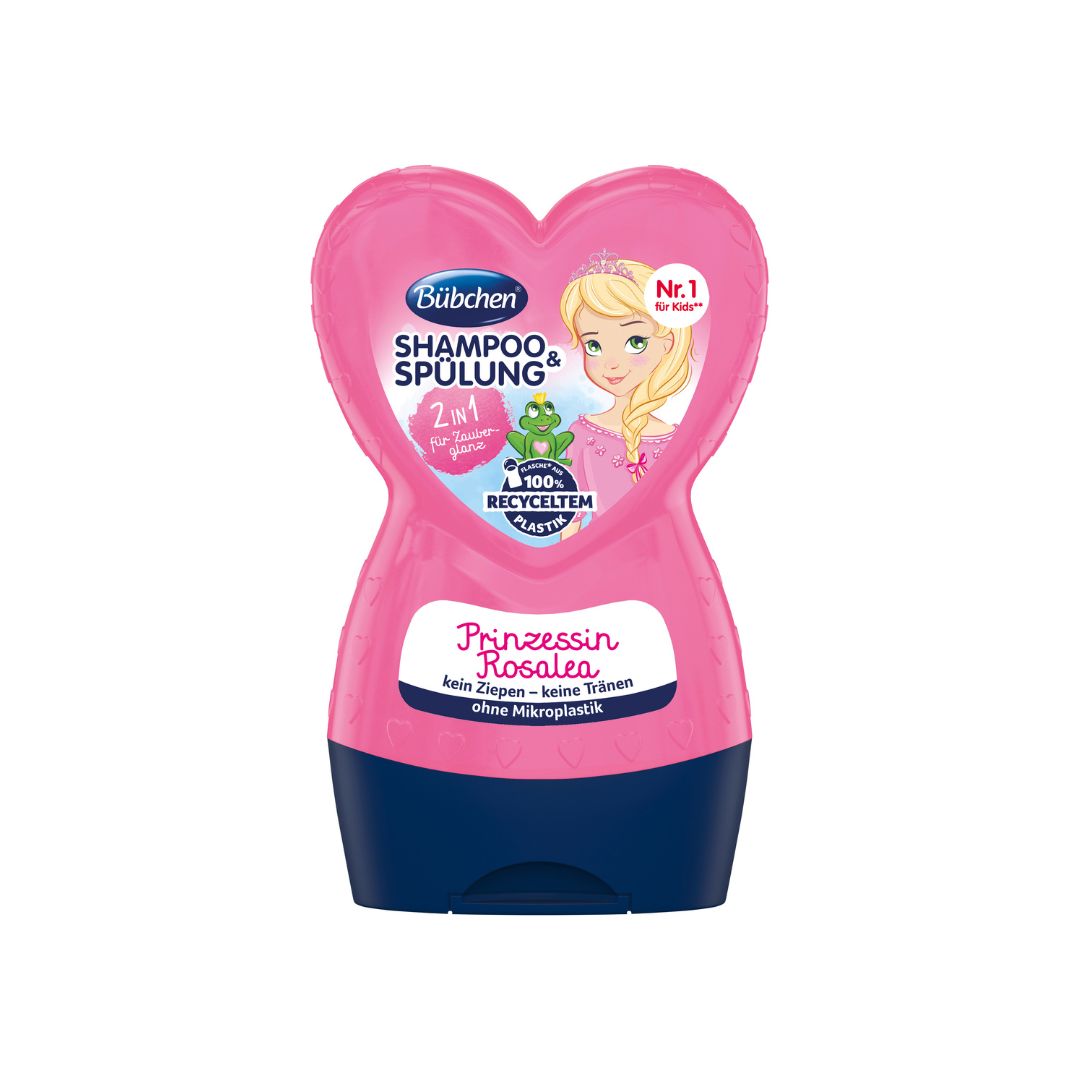 Bubchen Kids Šampón a sprchový gél 2v1 Ruženka, 230 ml