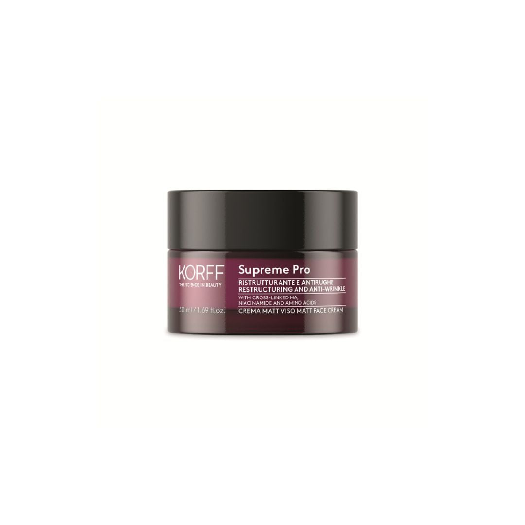 KORFF SUPREME PRO Hydratačný pleťový krém so zmatňujúcím efektom, 50 ml