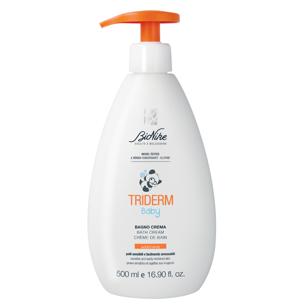 BioNike TRIDERM BABY Jemný kúpeľový krém pre bábätká, 500 ml