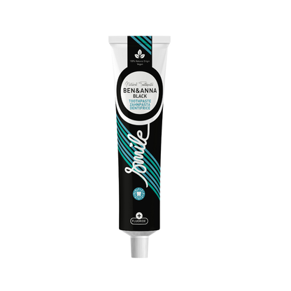 BEN&ANNA Zubná pasta tuba BLACK, 75 ml