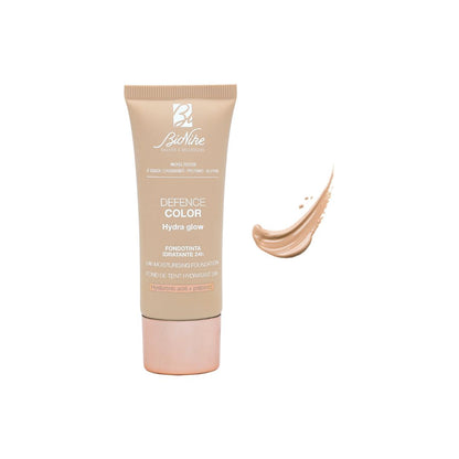 BioNike DEFENCE COLOR HYDRA GLOW 24H hydratačný MAKE UP, 30 ml
