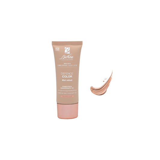 BioNike DEFENCE COLOR MAT VELVET 12h - Zmatňujúci make-up s OF15, 30 ml