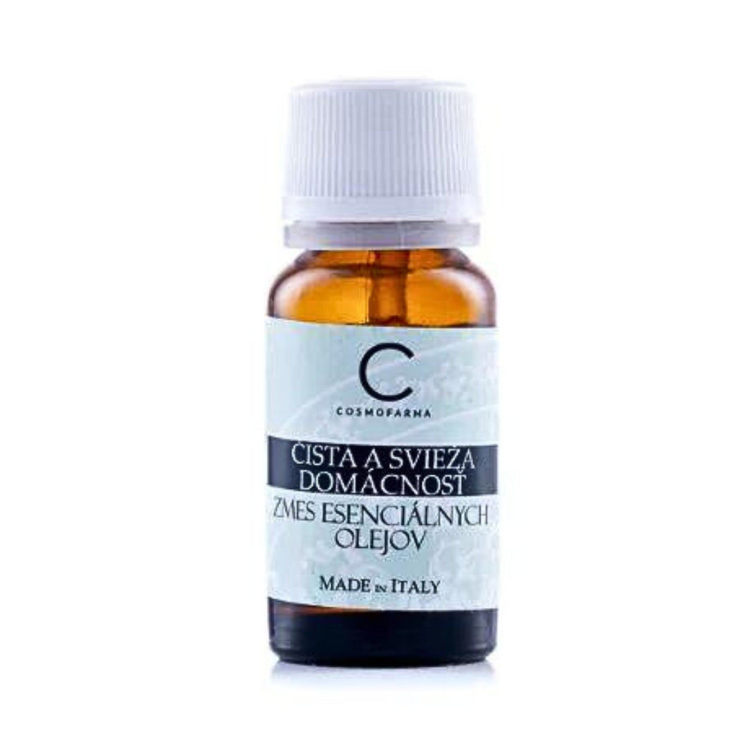 Cosmofarma Zmes esenciálnych olejov Čistá a svieža domácnosť, 10 ml