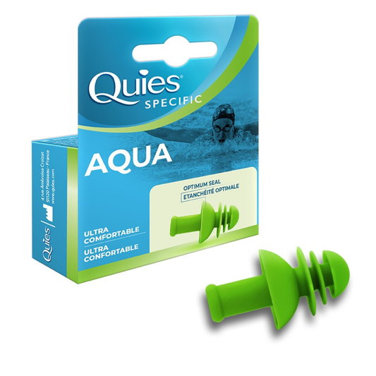 Quies chrániče na plávanie Quies Aqua Dospelí, 1 ks