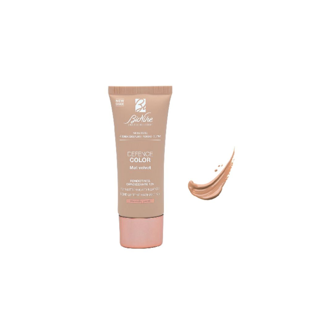 BioNike DEFENCE COLOR MAT VELVET 12h - Zmatňujúci make-up s OF15, 30 ml