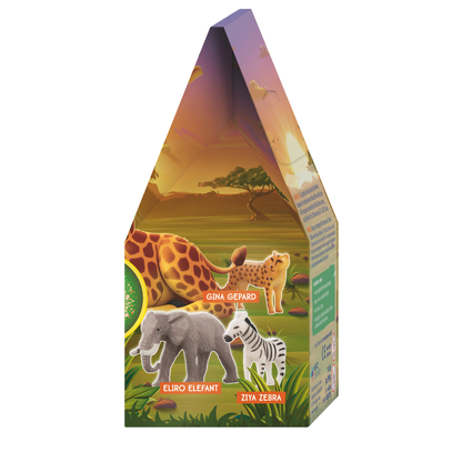 tetesept Kúpeľová guľa Dobrodružstvo na savane, 190g