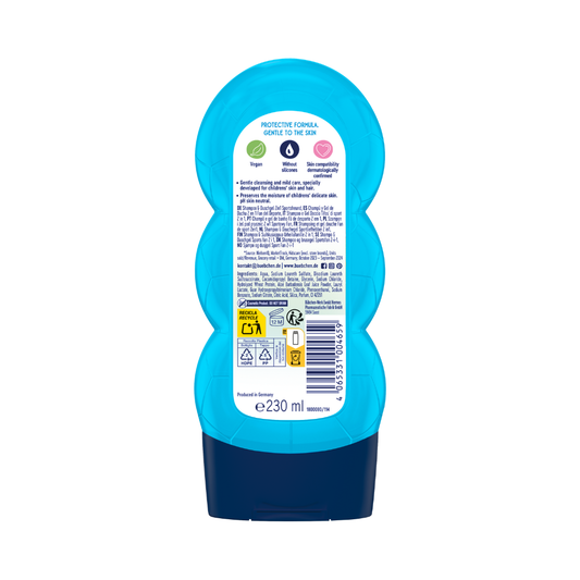 Bubchen Kids Šampón a sprchový gél 2v1 Šport, 230 ml