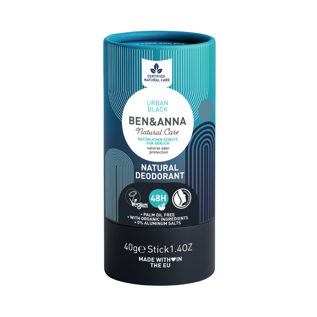 BEN&ANNA Deodorant URBAN BLACK, 40 g