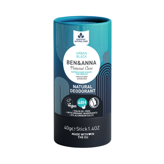 BEN&ANNA Deodorant URBAN BLACK, 40 g