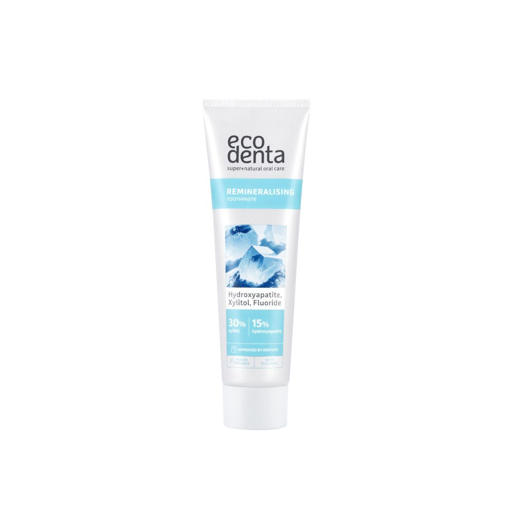 Ecodenta Remineralizačná zubná pasta s xylitolom & hydroxyapatitom, 100ml