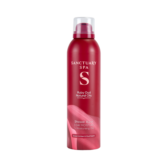 Sanctuary Spa Sprchovacia pena Ruby Oud s prírodnými olejmi, 200 ml
