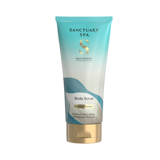 Sanctuary Spa Telový peeling Aqua Serenity, 200 ml