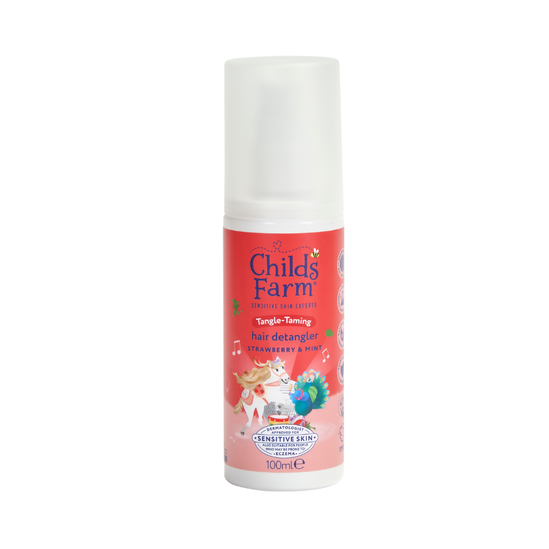 Childs Farm Sprej na rozčesávanie vlasov jahoda a mäta, 100 ml