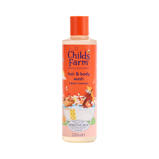 Childs Farm Umývacia emulzia na vlasy a telo sladký pomaranč, 250 ml