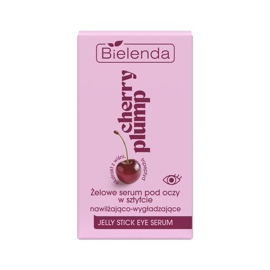 Bielenda CHERRY PLUMP Vyhladzujúce očné sérum v gélovej tyčinke, 7 g