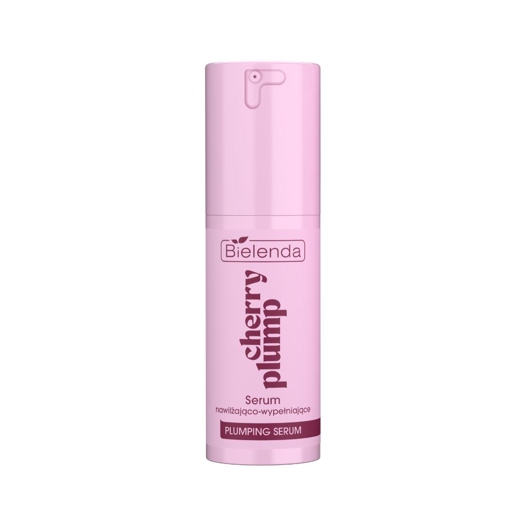 Bielenda CHERRY PLUMP Hydratačné a vyplňujúce sérum s pumpičkou, 30 ml