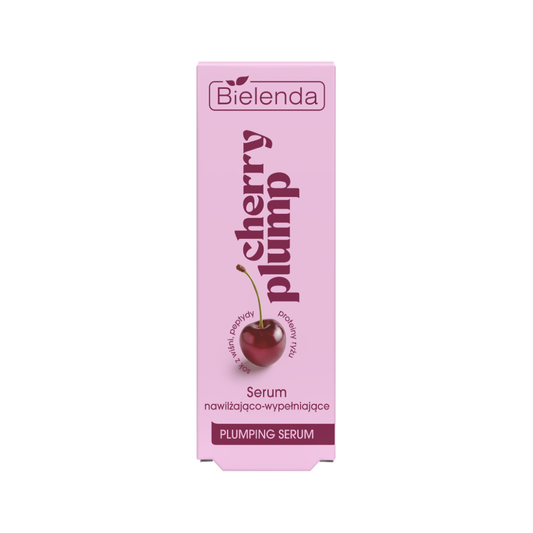 Bielenda CHERRY PLUMP Hydratačné a vyplňujúce sérum s pumpičkou, 30 ml