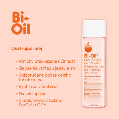 Bi-Oil Špeciálny ošetrujúci telový olej, 125 ml