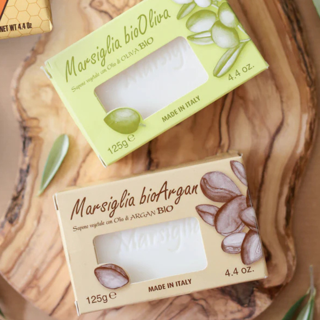 Iteritalia Talianske rastlinné mydlo BIO Argan, 125 g