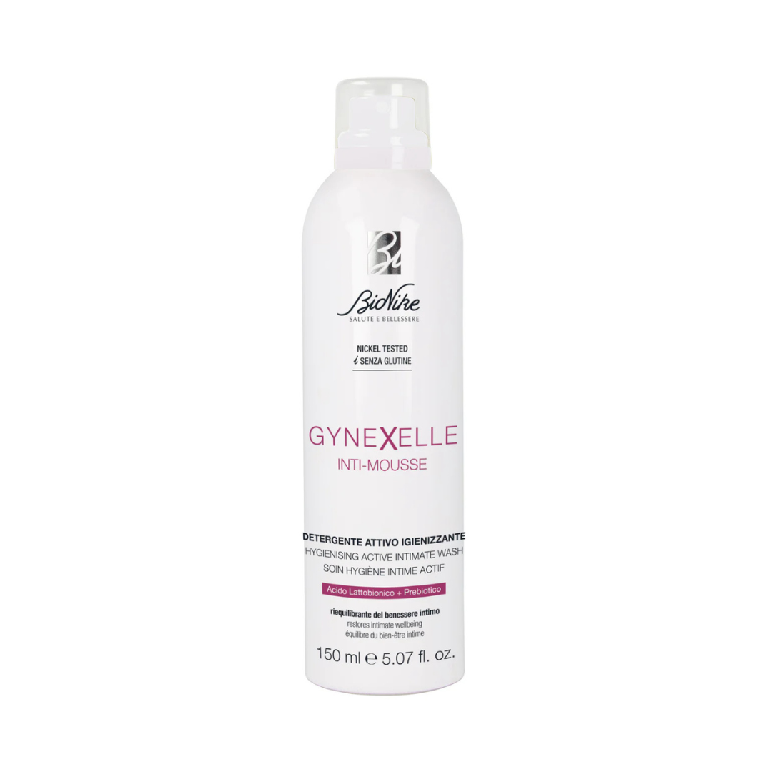 GYNEXELLE INTI-MOUSSE Pena na intímnu hygienu, 150 ml (11/2026)