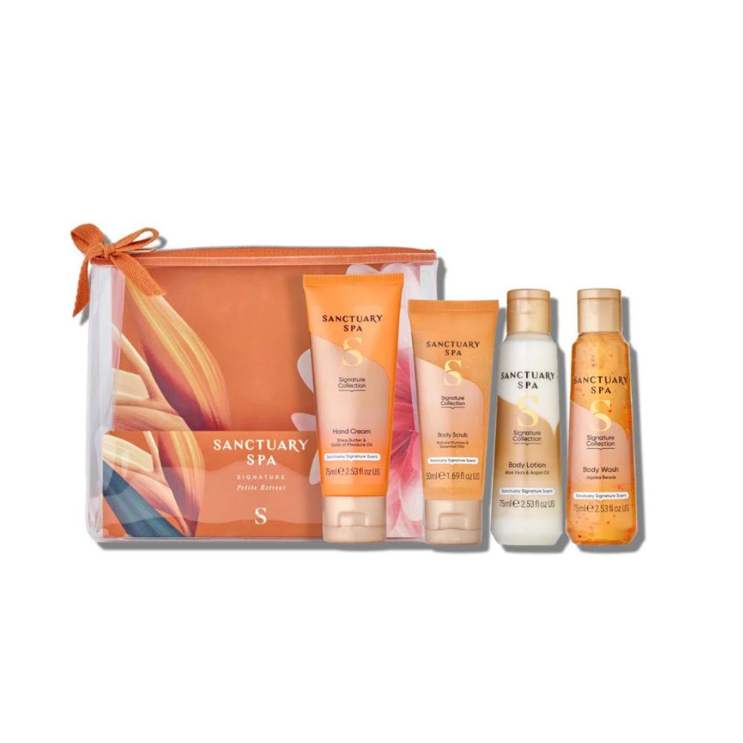 Sanctuary Spa Petite Retreat celoročný set, 4 ks (ikonická vôňa)