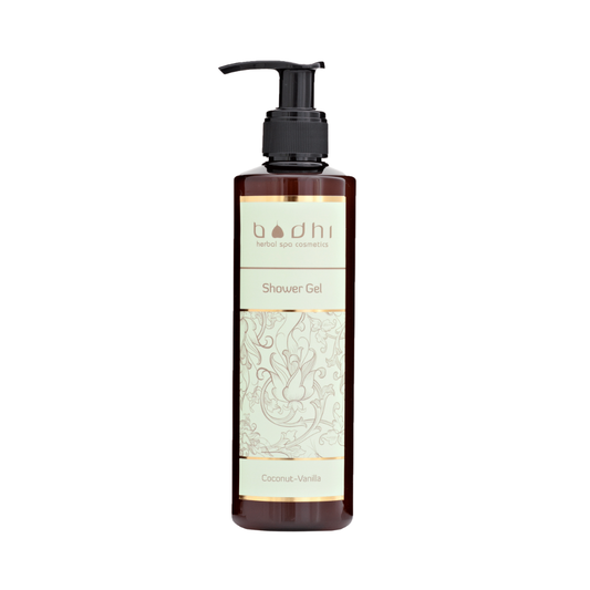 Bodhi Herbal Spa Sprchovací gél Kokos a Vanilka, 250 ml