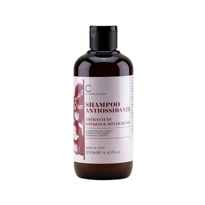Cosmofarma Antioxidačný šampón s extraktom z ginka a granátového jablka, 250 ml