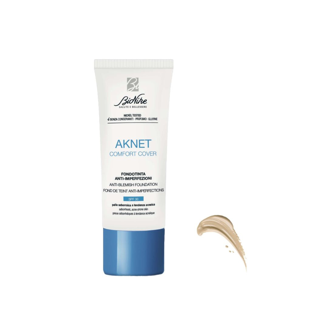 BioNike AKNET COMFORT COVER - MAKE UP na aknóznu pleť, 30 ml