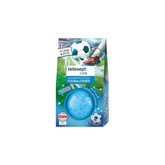 Tetesept Kúpeľová guľa Futbalová horúčka, 140g