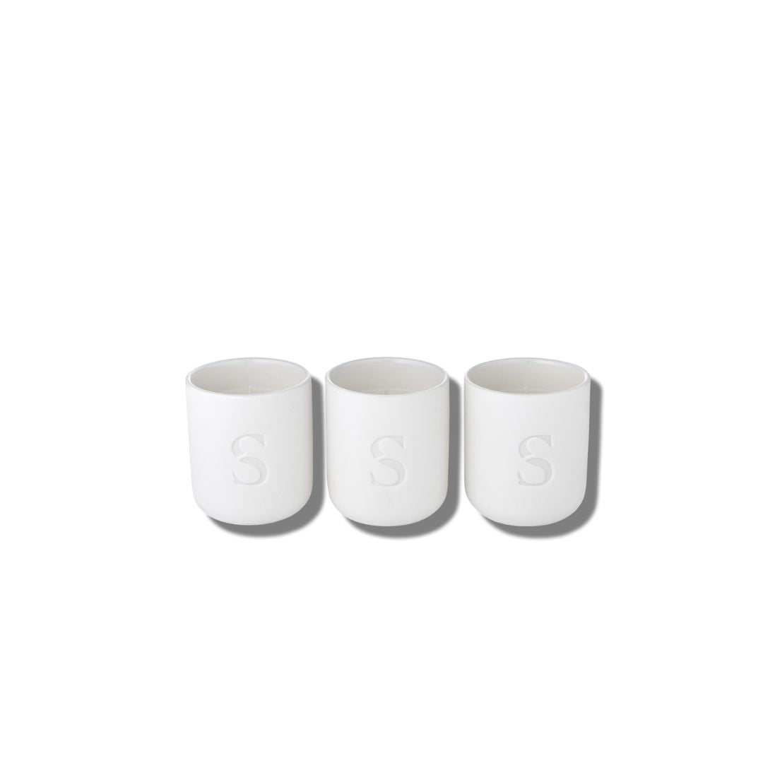 Sanctuary Spa Sviečky Darčekový set 3ks, 3x90g