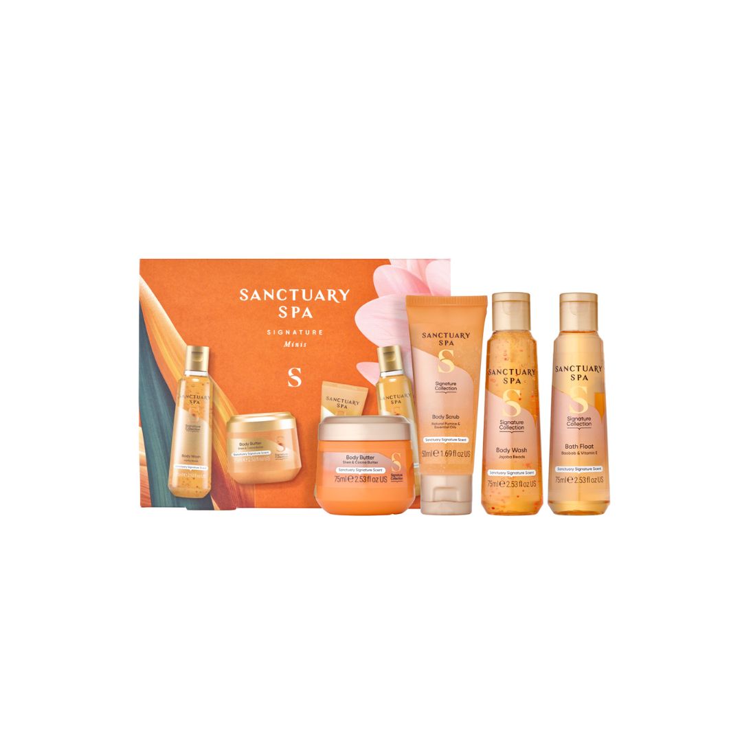 Sanctuary Spa Signature Minis celoročný set, 4ks (ikonická vôňa)