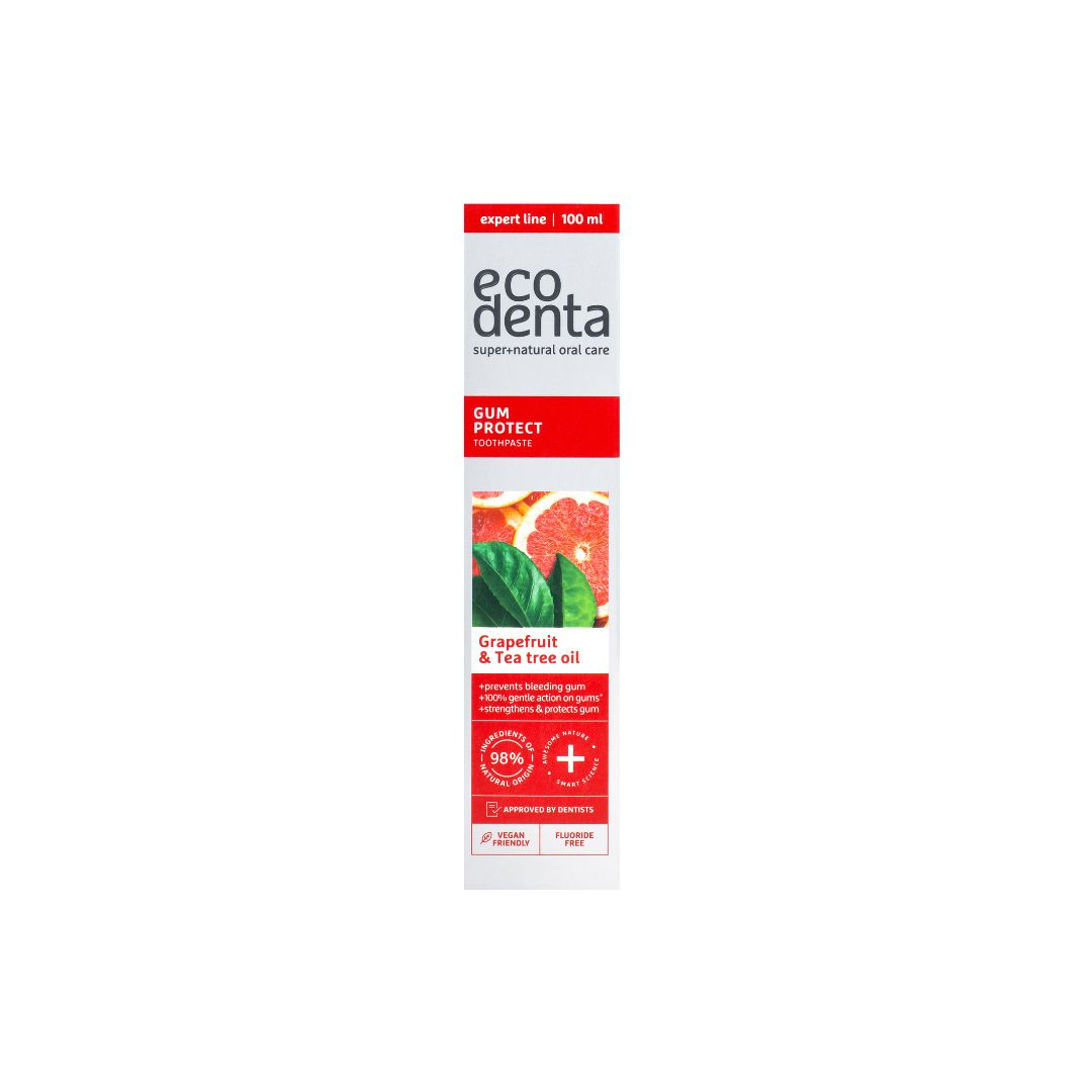 ECODENTA zubná pasta na ochranu ďasien s čajovníkovým olejom, 100 ml