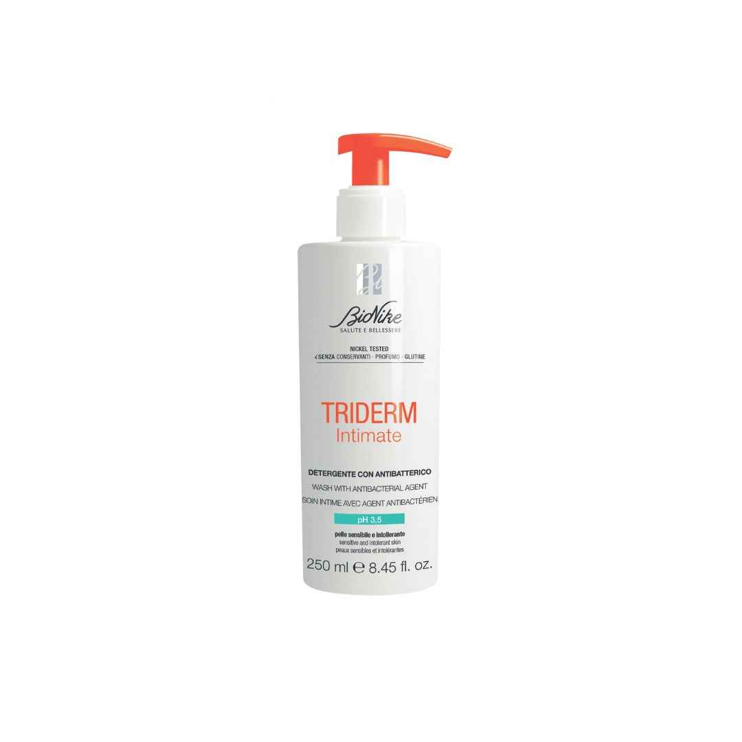 BioNike TRIDERM INTIMATE Prípravok na intímnu hygienu s antibakteriálnou zložkou pH 3.5, 250 ml