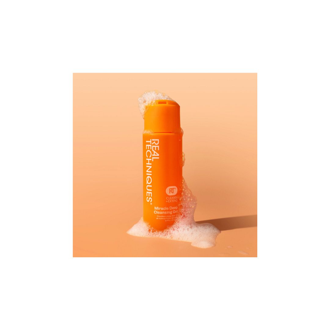 Real Techniques Zázračný hlbkový čistiaci gél na štetce a hubky, 118 ml