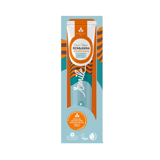 BEN&ANNA Zubná pasta tuba CINNAMON ORANGE, 75 ml