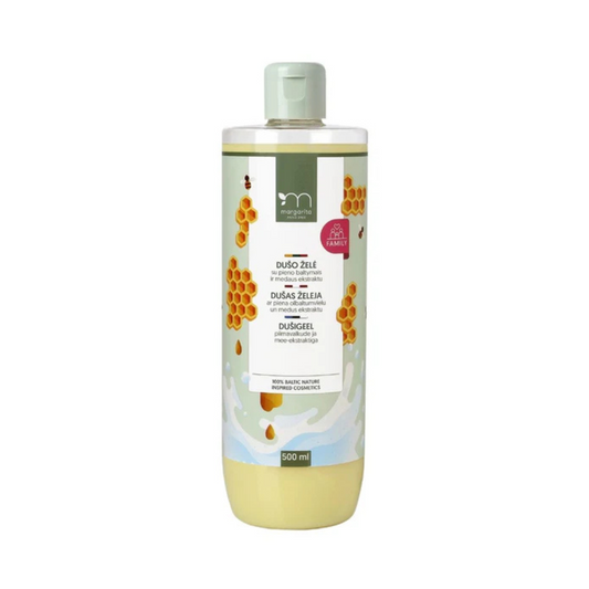 MARGARITA Sprchovací gél s výťažkami z mlieka a medu, 500 ml