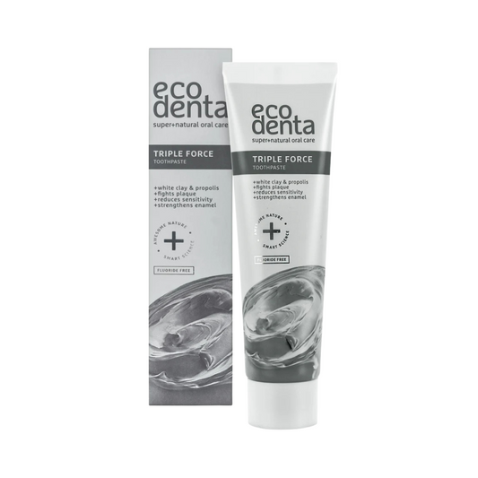 ECODENTA TRIPLE FORCE Zubná pasta s trojitou silou, 100 ml
