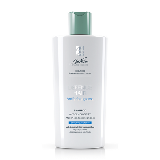 BioNike DEFENCE HAIR Seboregulačný šampón na vlasy proti mastným lupinám, 200 ml